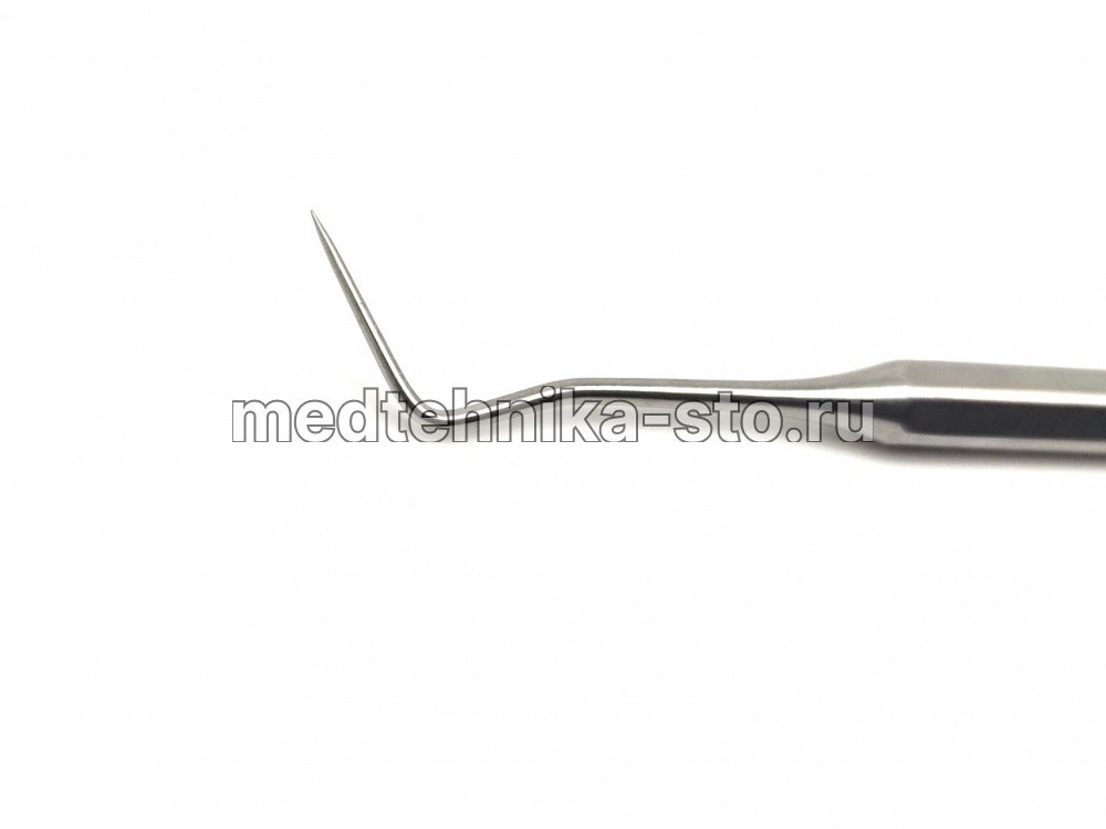 Зонд зубной стоматологический изогнутый, 15 мм