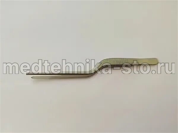 Пинцет ушной штыковидный хирургический, 140 мм, Sammar