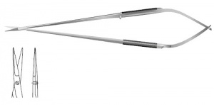 Ножницы м/х прямые, 160 мм, кр.р, о/к, р.ч. 17 мм