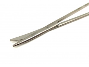 Ножницы для глубоких полостей вертикально-изогнутые 230 мм