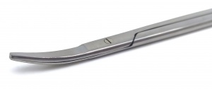 Ножницы сосудистые вертикально-изогнутые по радиусу, 158 мм