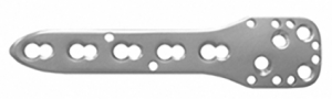 Пластина Т-образная для шейки плеча с УС дл.97 мм, 6 отв.